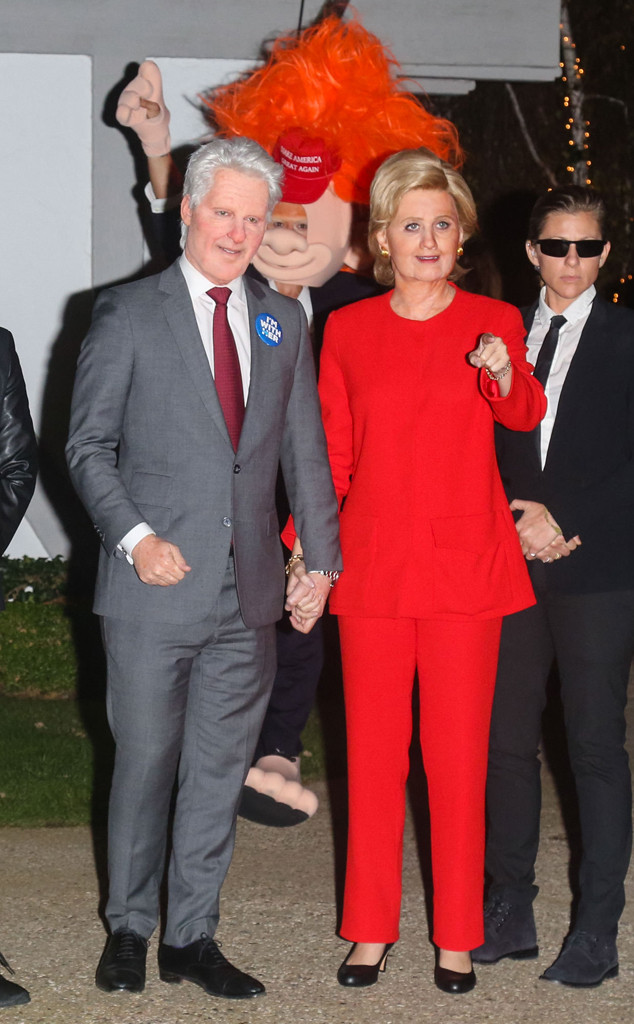 Katy Perry Orlando Bloom Transform Into Clinton Trump E Online Au